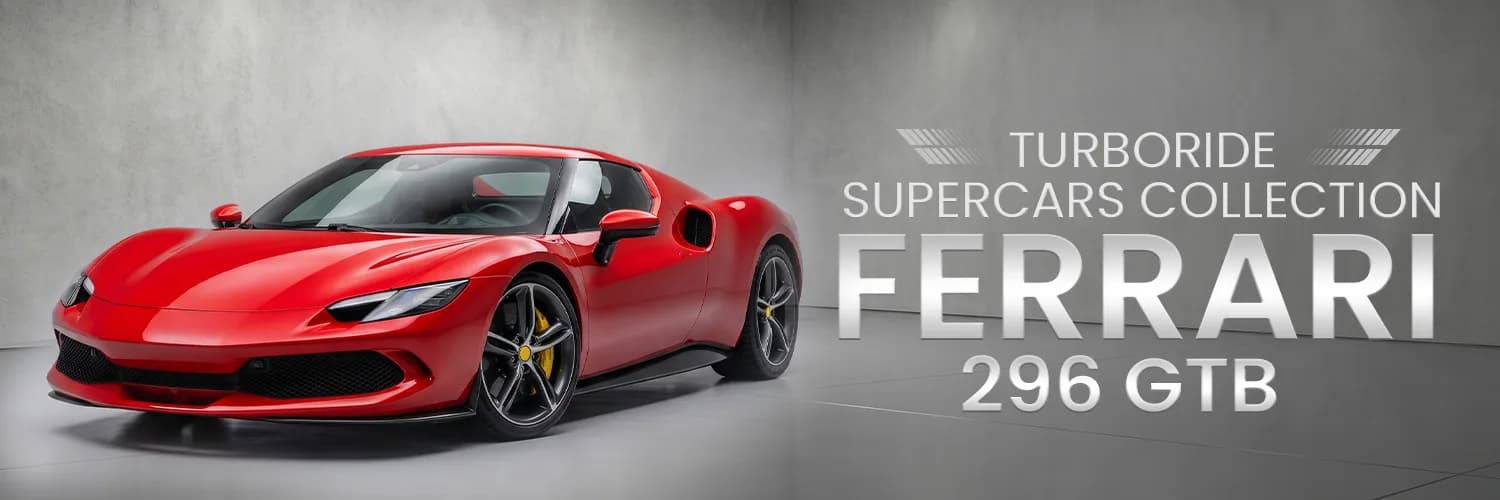 Ferrari 296 GTB collection banner